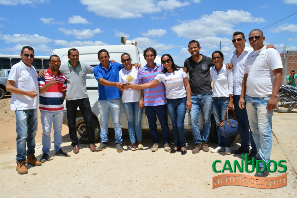Ambulância é entregue ao Povoado de Canudos, Rosário durante Prefeitura Itinerante
